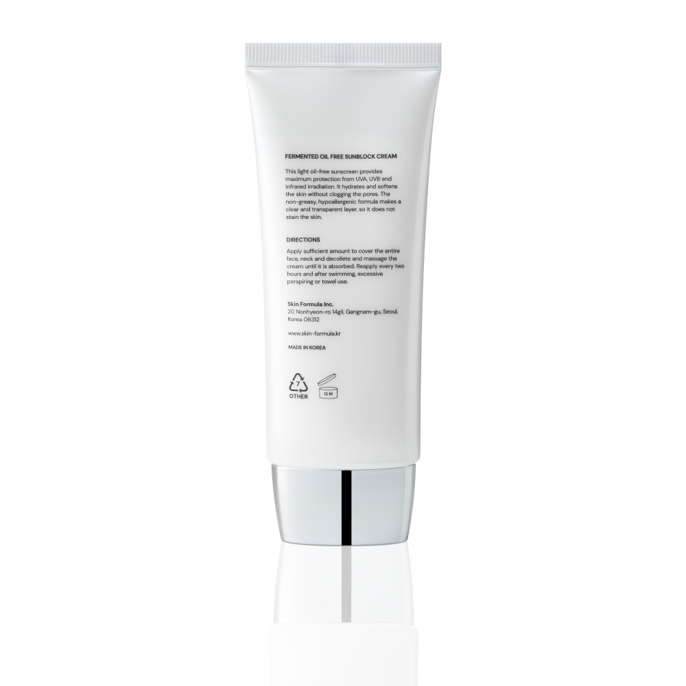 Fermented Oil Free Sunblock Cream SPF50+ PA+++